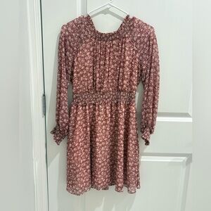 Gal Meets Glam Pink and Cream Dress